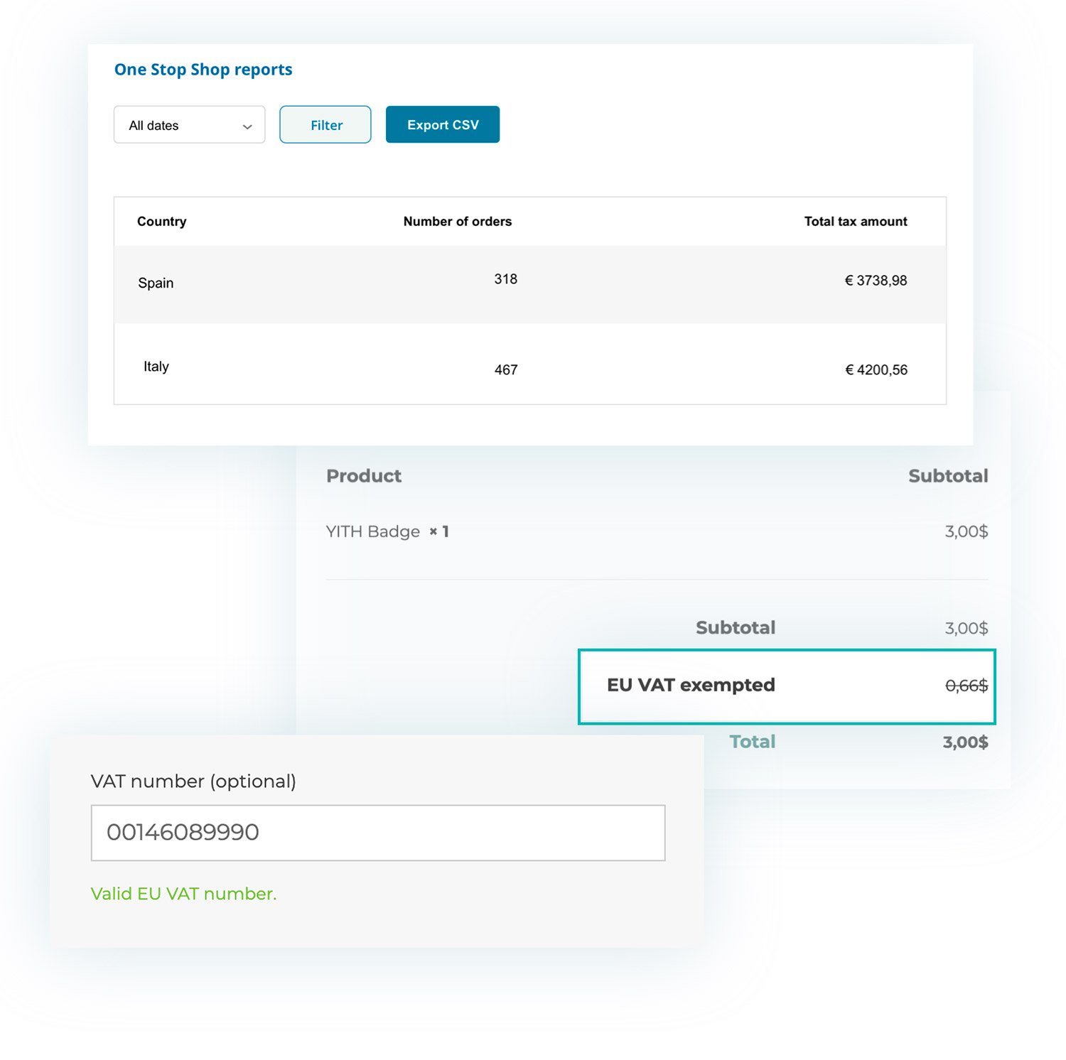 YITH WooC Commerce EU VAT One Stop Shop OSS