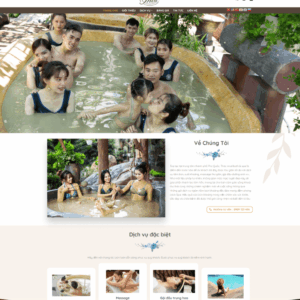 Theme wordpress khu du lịch sinh thái