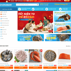 Theme wordpress đảo hải sản