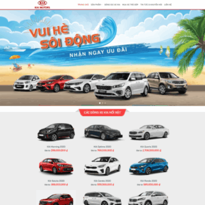 Theme WordPress Bán Xe Ô Tô Kia: Giá Rẻ, Đẹp và Chuẩn SEO
