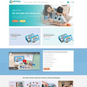 Theme wordpress đồ chơi giáo dục thông minh