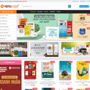 Theme wordpress shop bán sách