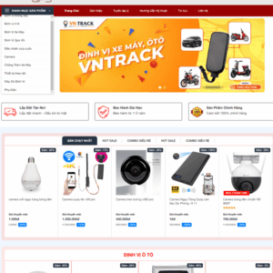 Theme wordpress bán thiết bị giám sát định vị