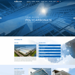 Theme wordpress công ty bán tấm lợp poly