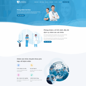 Theme wordpress phòng khám 5