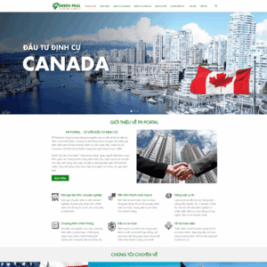 Theme wordpress dịch vụ định cư du học