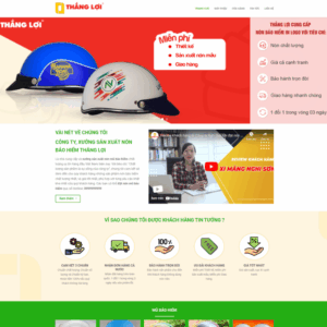 Theme wordpress bán mũ bảo hiểm