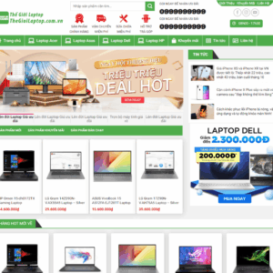 Theme wordpress bán laptop 2