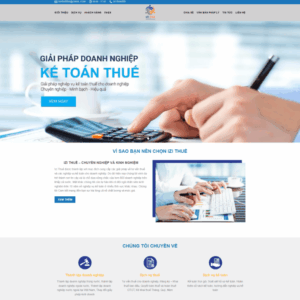 Theme wordpress công ty kế toán thuế
