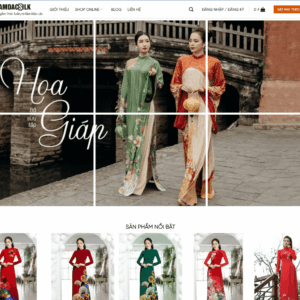 Theme wordpress bán áo dài