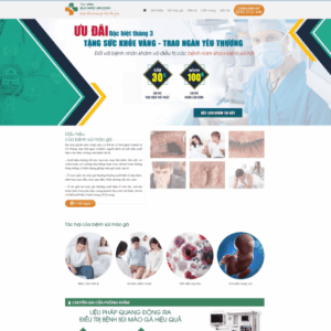 Theme wordpress phòng khám 3