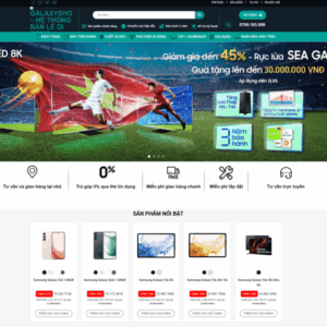 Theme wordpress shop bán điện thoại
