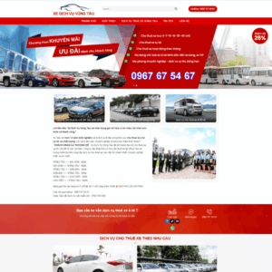Theme wordpress dịch vụ cho thuê xe