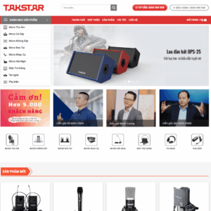 Theme wordpress bán thiết bị âm thanh