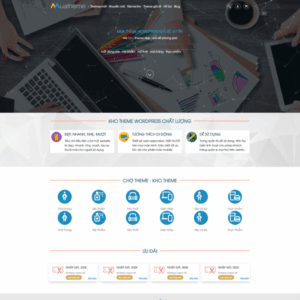 Theme wordpress web bán theme muatheme