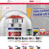 Theme wordpress sơn nước