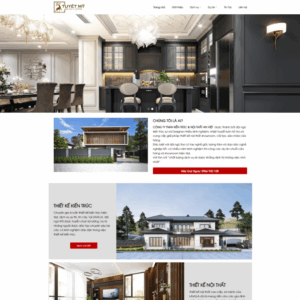 Theme wordpress nội thất thiết kế xây dựng 01