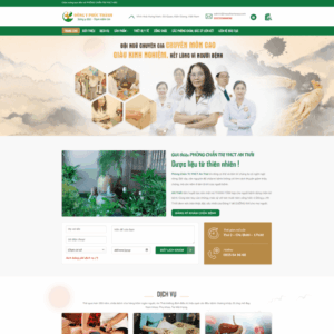 Theme wordpress phòng khám đông y