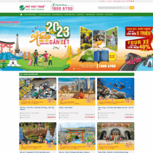 Theme wordpress du lịch quốc tế Nam bộ