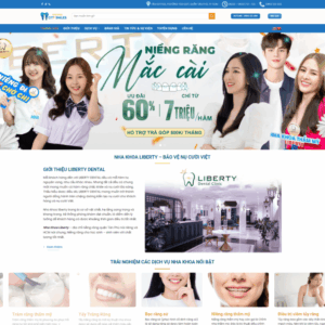 Theme wordpress nha khoa làm răng 4