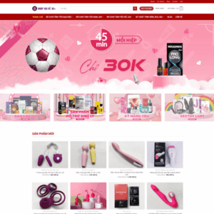 Theme wordpress shop sinh lý đồ chơi tình dục 18