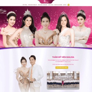 Theme wordpress công ty thẩm mỹ viện Mailisa