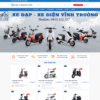 Theme wordpress bán xe điện 1