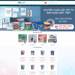 Theme wordpress bán sơn nước 3