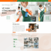 Theme wordpress dịch vụ vệ sinh công nghiệp 1