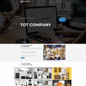 Theme wordpress giới thiệu công ty thiết kế, maketing