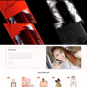 Theme wordpress shop bán nước hoa