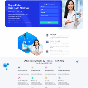 Theme wordpress phòng khám xét nghiệm dịch vụ