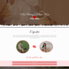 Theme wordpress hình cưới - thiệp cưới có sổ lưu bút