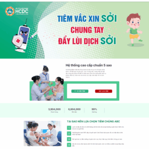 Theme wordpress trung tâm tiêm chủng 1