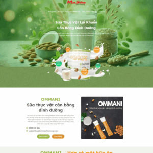 Theme wordpress bán sữa bột