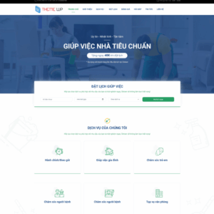 Theme wordpress dịch vụ giúp việc nhà