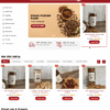 Theme WordPress Bán Rau Củ, Hạt, Trái Cây Sấy Khô & Thực Phẩm Sạch