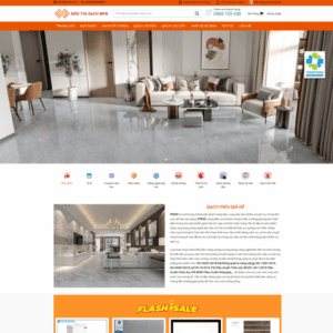 Theme wordpress siêu thị gạch men đẹp