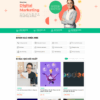 Theme wordpress khóa học 12