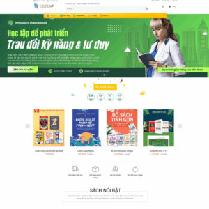 Theme wordpress bán sách giá rẻ