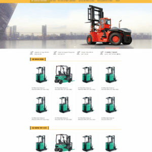 Theme wordpress bán xe nâng 2