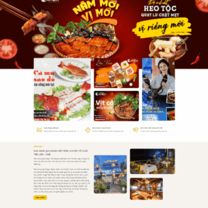Theme wordoress nhà hàng quán ăn 2