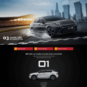Theme WordPress Showroom Ô Tô Lynk&Co