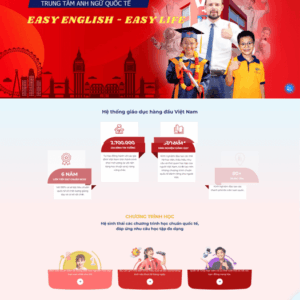 Theme wordpress trường anh ngữ chuẩn đẹp
