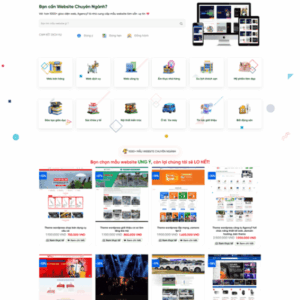 Theme wordpress công ty Agency 7 full chức năng thiết kế web, domain hosting, bán theme