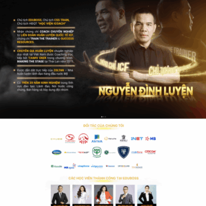 Theme wordpress giới thiệu khóa học đào tạo