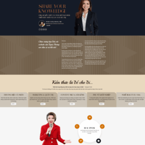 Theme wordpress giới thiệu brandname maketing