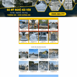 Theme WordPress Cơ Sở Làm Mộ Đá 3