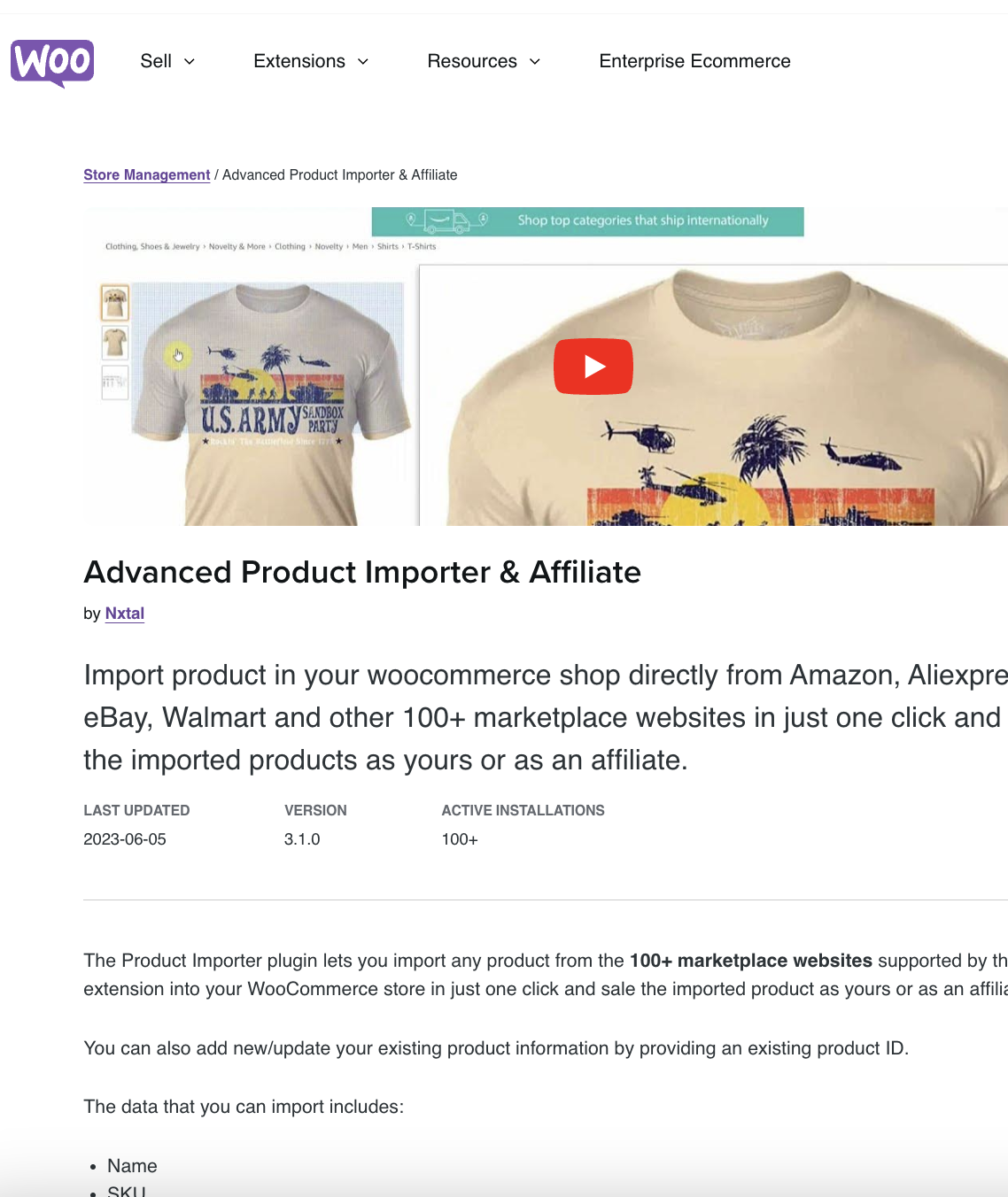 Advanced Product Importer & Affiliate