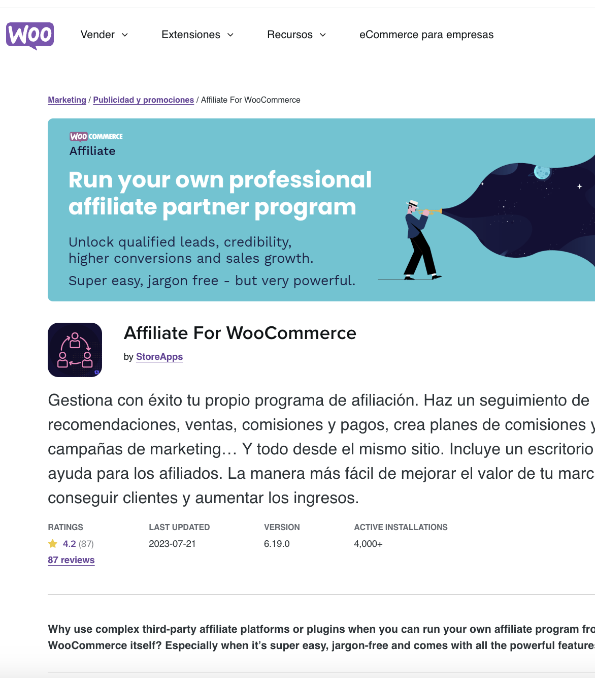 Affiliate For WooCommerce